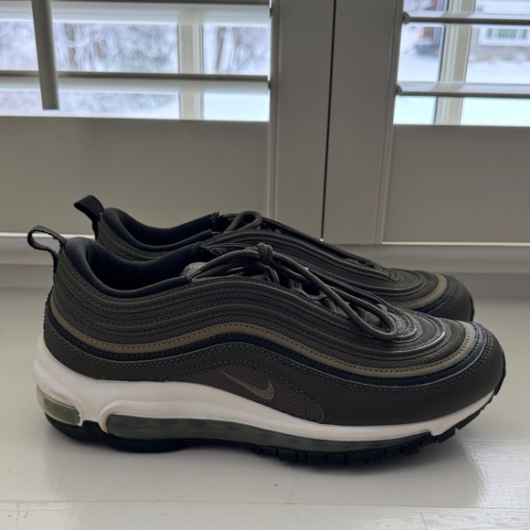 Nike Air Max 97 Dark Green Sneakers - Picture 4 of 6